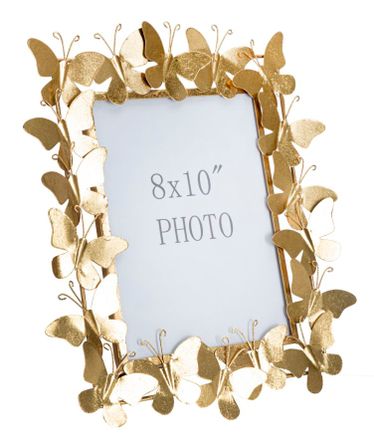 Cadre photo papillon glamour 35x15x38 cm (dimensions intérieures 20x25 cm)