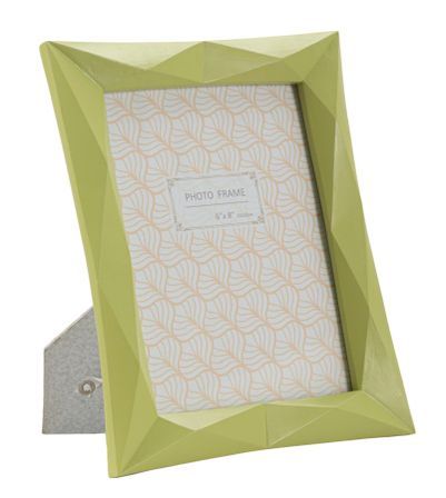 Cadre photo vert cm 21,5x2,5x25,8 (taille de la photo intérieure cm 15x20)