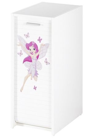 Caisson à rideau blanc imprimé fée Scoot