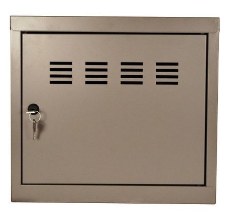 Caisson de rangement 1 porte métal taupe mat Pilake