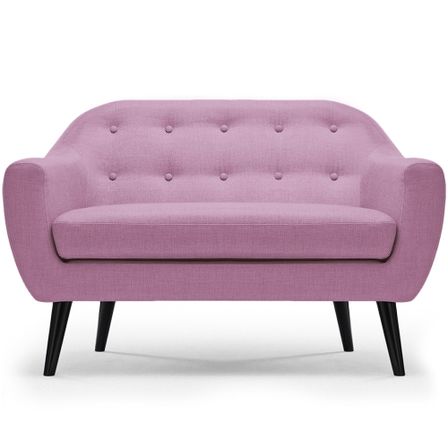 Canapé 2 places Cosy Tissu Lilas