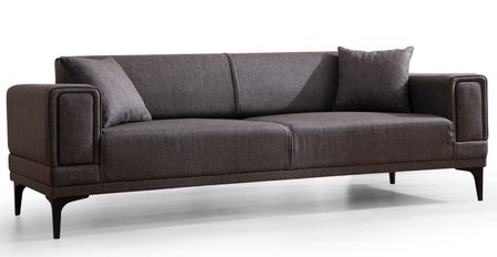 Canapé 3 places convertible en tissu Toviga 230 cm