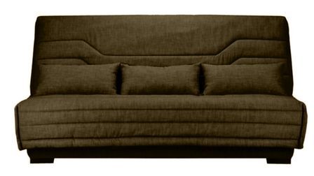 Canapé Clic Clac nouveau tissu avec coffre matelas Bultex 15 cm Bianca 140x200 cm