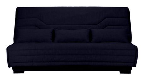 Canapé Clic Clac nouveau tissu avec coffre matelas Bultex 15 cm Bianca 140x200 cm