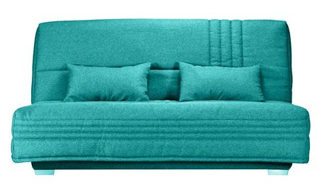 Canapé clic clac tissu avec rangement matelas Sofaconfort 17 cm Parko 193 cm
