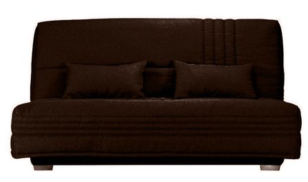 Canapé clic clac tissu avec rangement matelas Sofaconfort 17 cm Parko 193 cm