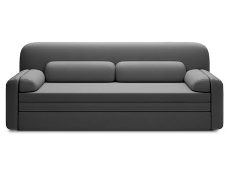 Canapé convertible 2 places BELOZE en tissu – 235 cm