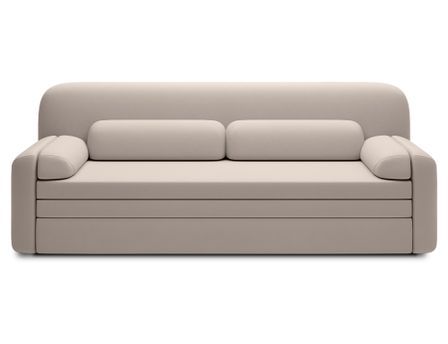 Canapé convertible 2 places BELOZE en tissu – 235 cm