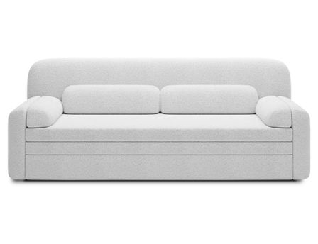 Canapé convertible 2 places BELOZE en tissu – 235 cm