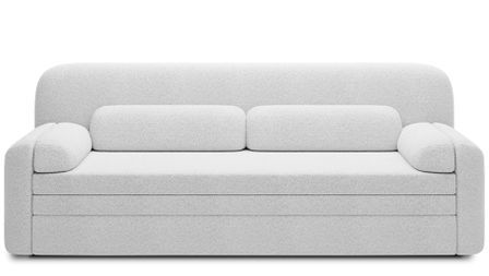 Canapé convertible 2 places BELOZE en tissu – 235 cm