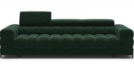 Canapé convertible 3 places MARGO en tissu – 175 cm