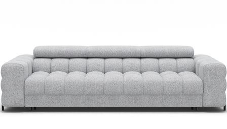 Canapé convertible 3 places MARGO en tissu – 260 cm