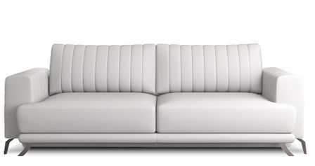 Canapé convertible 4 places simili cuir ELISE 250 cm – Intemporelle et confort moderne