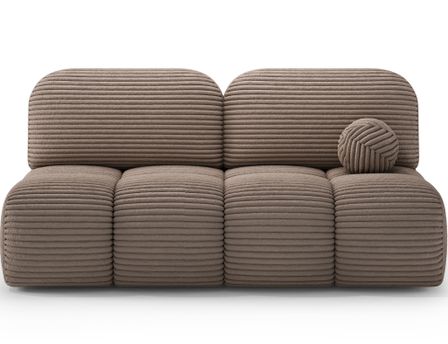 Canapé convertible NUVA en tissu côtelé – Élégance, douceur et confort au quotidien