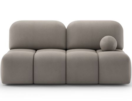 Canapé convertible NUVA en tissu texturé – Élégance moderne et confort durable