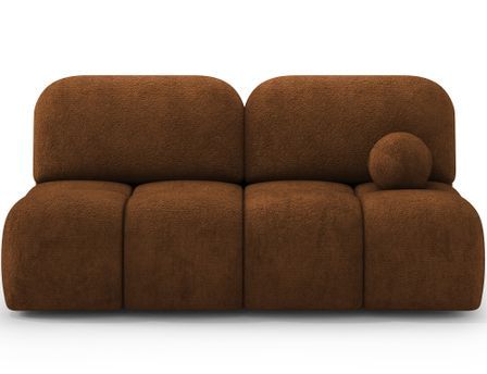 Canapé convertible NUVA en tissu texturé – Élégance moderne et confort durable