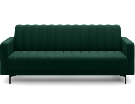 Canapé convertible ROMY en tissu avec coffre de rangement – 212 cm