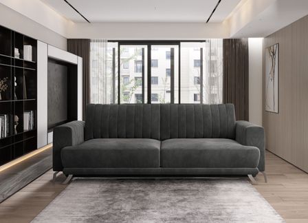 Canapé convertible tissu ELISE – L’équilibre parfait entre confort et praticité