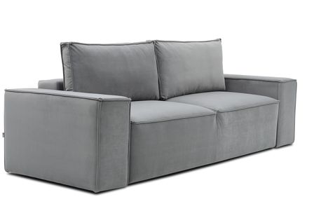 Canapé convertible WILACE en velours – 260 cm