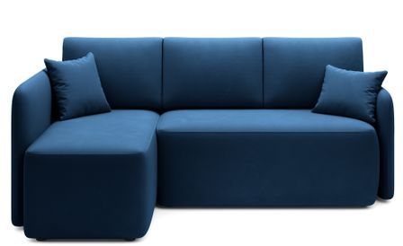 Canapé d’angle convertible 3 places TAKIN en tissu – 206 cm