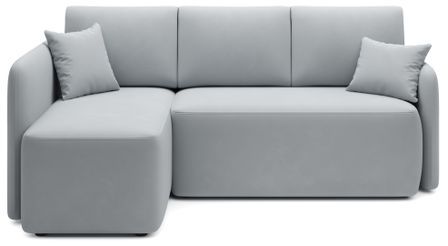 Canapé d’angle convertible 3 places TAKIN en tissu – 206 cm