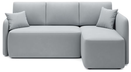 Canapé d’angle convertible 3 places TAKIN en tissu – 206 cm