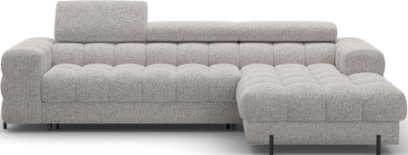 Canapé d’angle convertible 4 places tissu KATE 285 cm