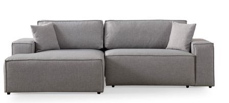 Canapé d'angle moderne convertible avec rangement Morea 260 cm