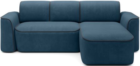 Canapé d’angle relax électrique DUMAS en tissu – 287 cm