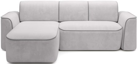 Canapé d'angle relax électrique en tissu DUMAS - Innovation bien-être