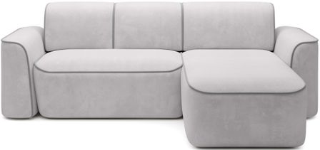 Canapé d'angle relax électrique en tissu DUMAS - Innovation bien-être