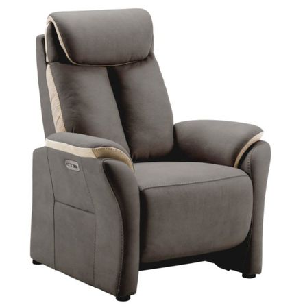 Canapé de relaxation en nubuck Kondort