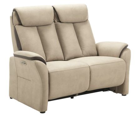 Canapé de relaxation en nubuck Kondort
