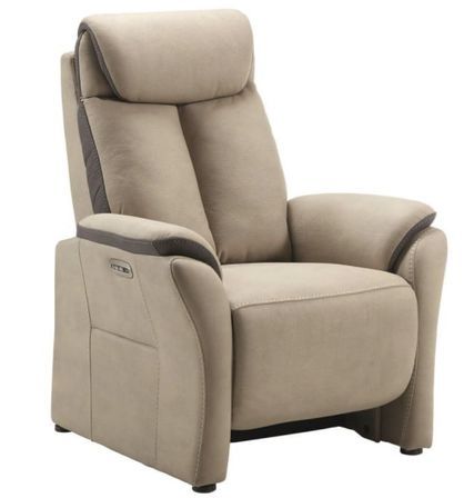 Canapé de relaxation en nubuck Kondort