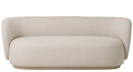 Canapé MYKONOS – Tissu bouclette beige