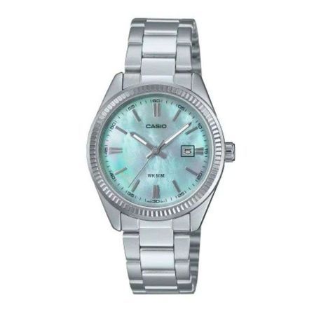 Casio Collection Lady Date - Aqua Green LTP-1302DS-2AVDF