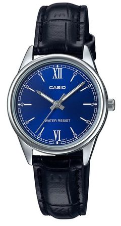 Casio Collection Only Time Lady Leather - Blue LTP-V005L-2BUDF