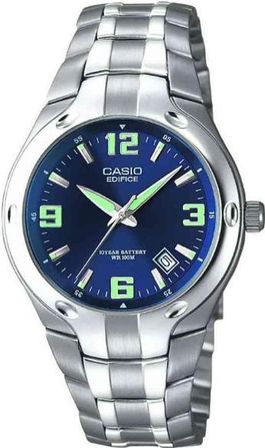 Casio Edifice Ef-106d-2 Quartz. Data. Wr 100mt **original Box**