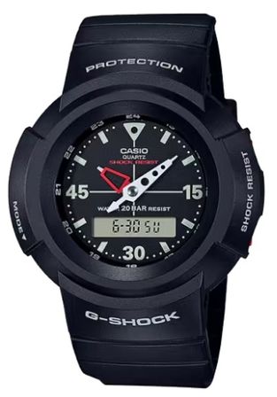Casio G-shock Aw-500 Series - Ana-digit AW-500E-1EDR