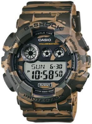 Casio G-shock Gd-120-cm-5dr Special Color - Camo Army Green - Mineral Glassshock Resistant200-meter Water Resistancecase / Bezel Material: Resinresin Band GD-120CM-5ER