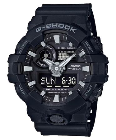 Casio G-shock Oversized Full Black GA-700-1BDR