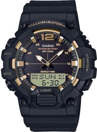Casio Illuminator Black /gold HDC-700-9A