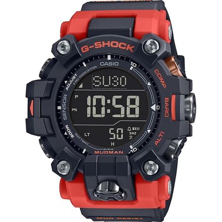 Casio Master Of G-shock Mudman Black/red GW-9500-1A4ER