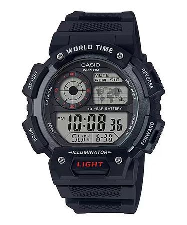 Casio Sport Illuminator Worldtime AE-1400WH-1AV