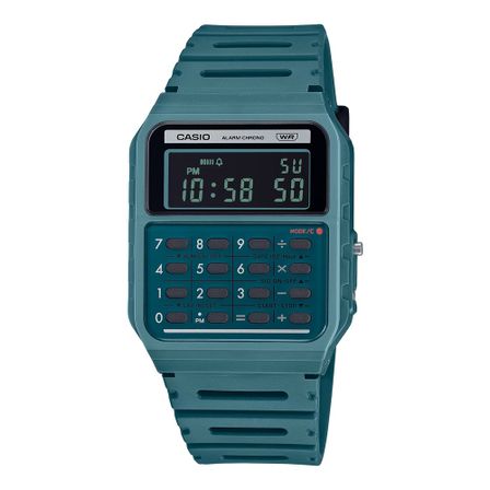 Casio Vintage Calculator Edgy Collection - Forest Green CA-53WB-3BEF