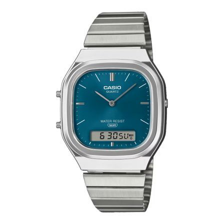 Casio Vintage Square Lady - Teal AQ-240E-3AEF