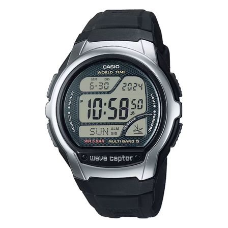 Casio Wave Ceptor - World Time, Radio Controlled, Radio Signal Receiver (eu - Usa - Japan) WV-58R-1AEF