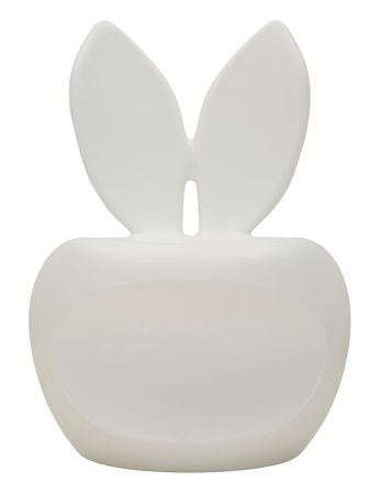 Chaise bunny blanche cm 57x55x79 (hauteur d'assise cm 39)