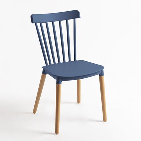 Chaise de cuisine Trina avec pieds en métal effet naturel – Originale et fonctionnelle