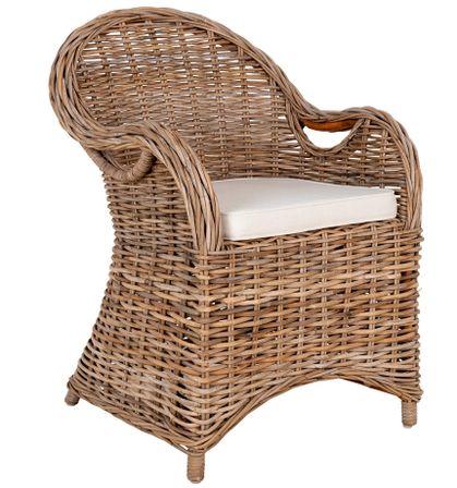 Chaise de jardin LARISA en rotin